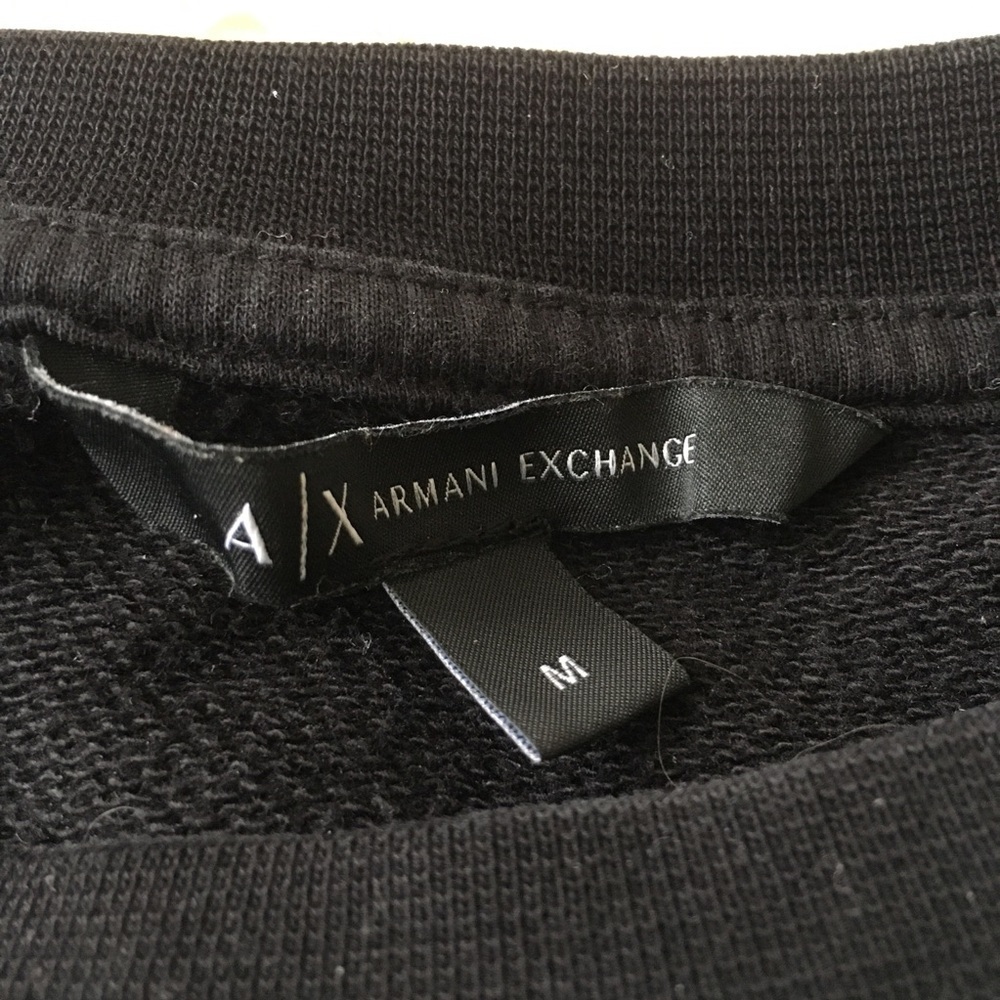 A/X pullover sweatshirt Women's Black Sweater M - Picture 4 of 6